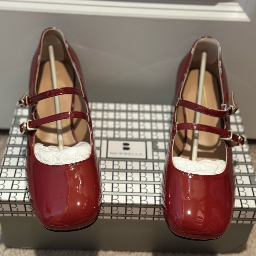 NEW! Women's Red Mary Jane Shoes